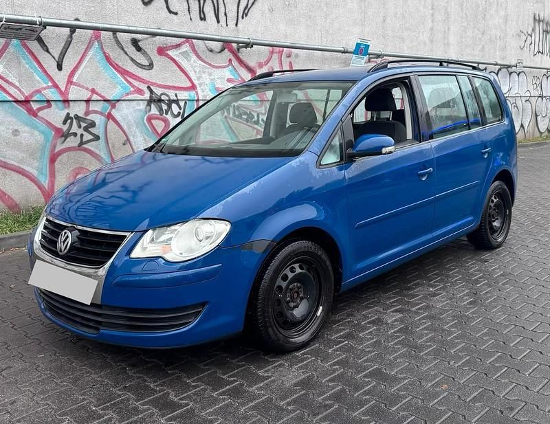 Blau Gebraucht 2007 VW Touran Van / Kleinbus | 1.600 € (Superpreis) - Bild 1/4