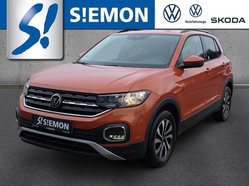 Gebraucht VW T-Cross Active 95 PS (69 kW) 2021 Orange SUV