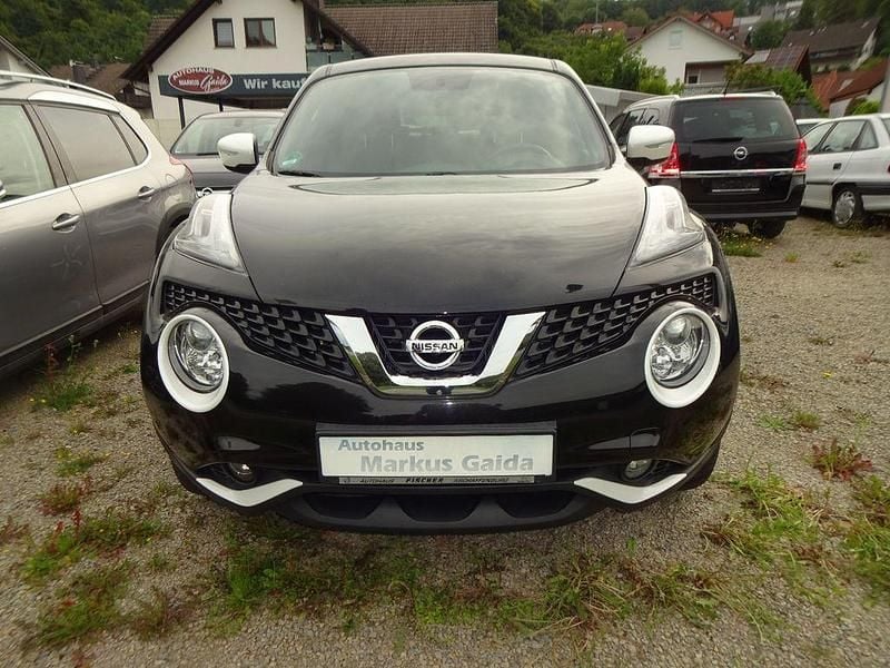 Schwarz Gebraucht 2014 Nissan Juke Acenta SUV | 7.950 € (Fairer Preis) - Bild 1/4