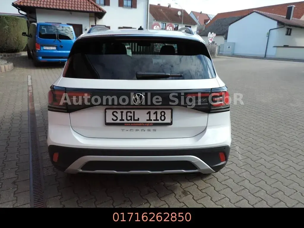 Gebraucht VW T-Cross Goal 116 PS (85 kW) 2025 Weiß SUV