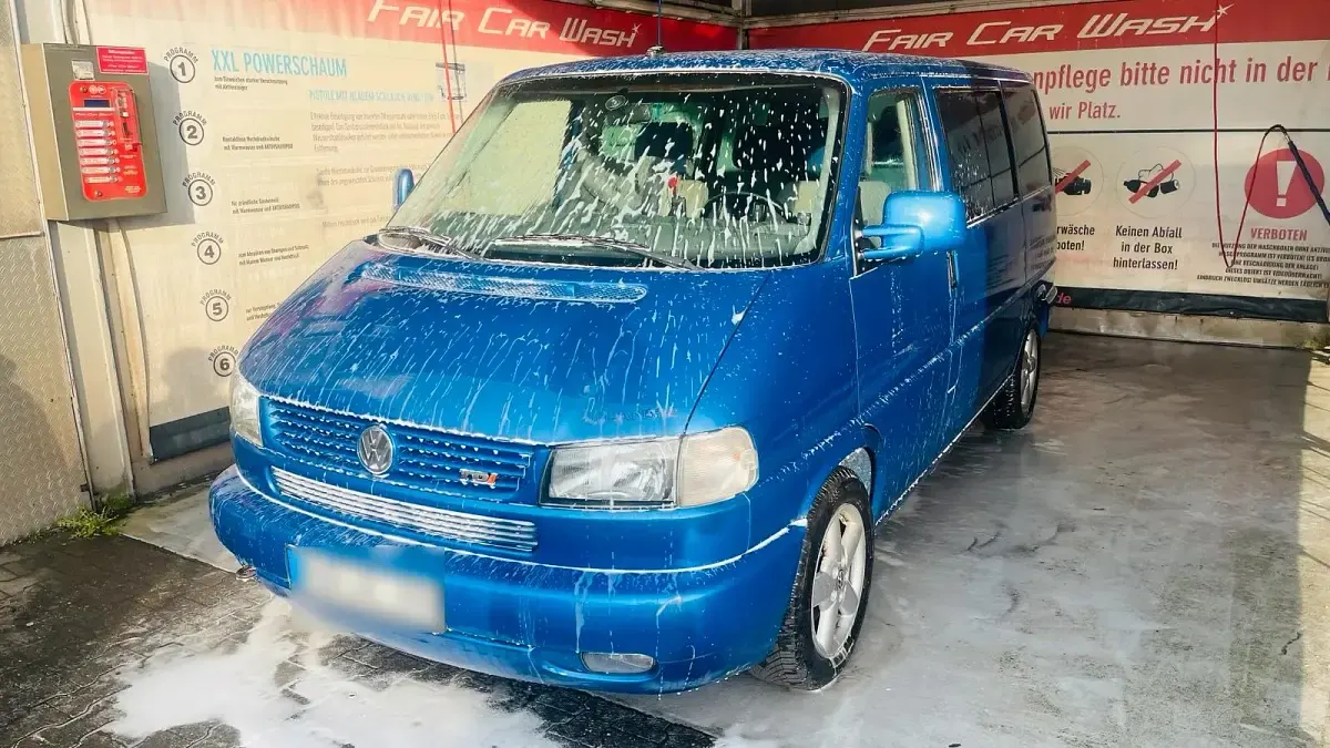 Gebraucht VW Multivan 151 PS (111 kW) 2002 Blau Van / Kleinbus