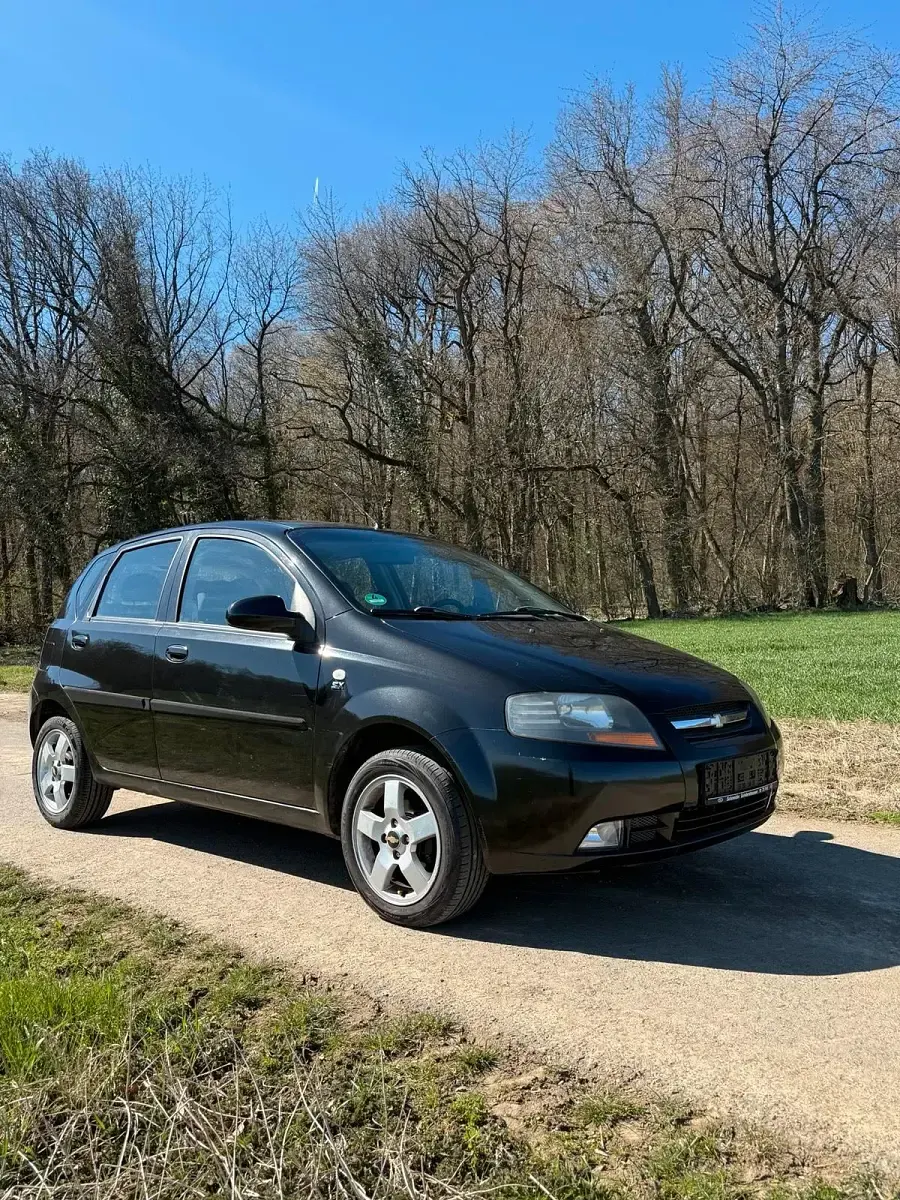 Gebraucht Chevrolet Kalos 94 PS (69 kW) 2007 Schwarz Kleinwagen