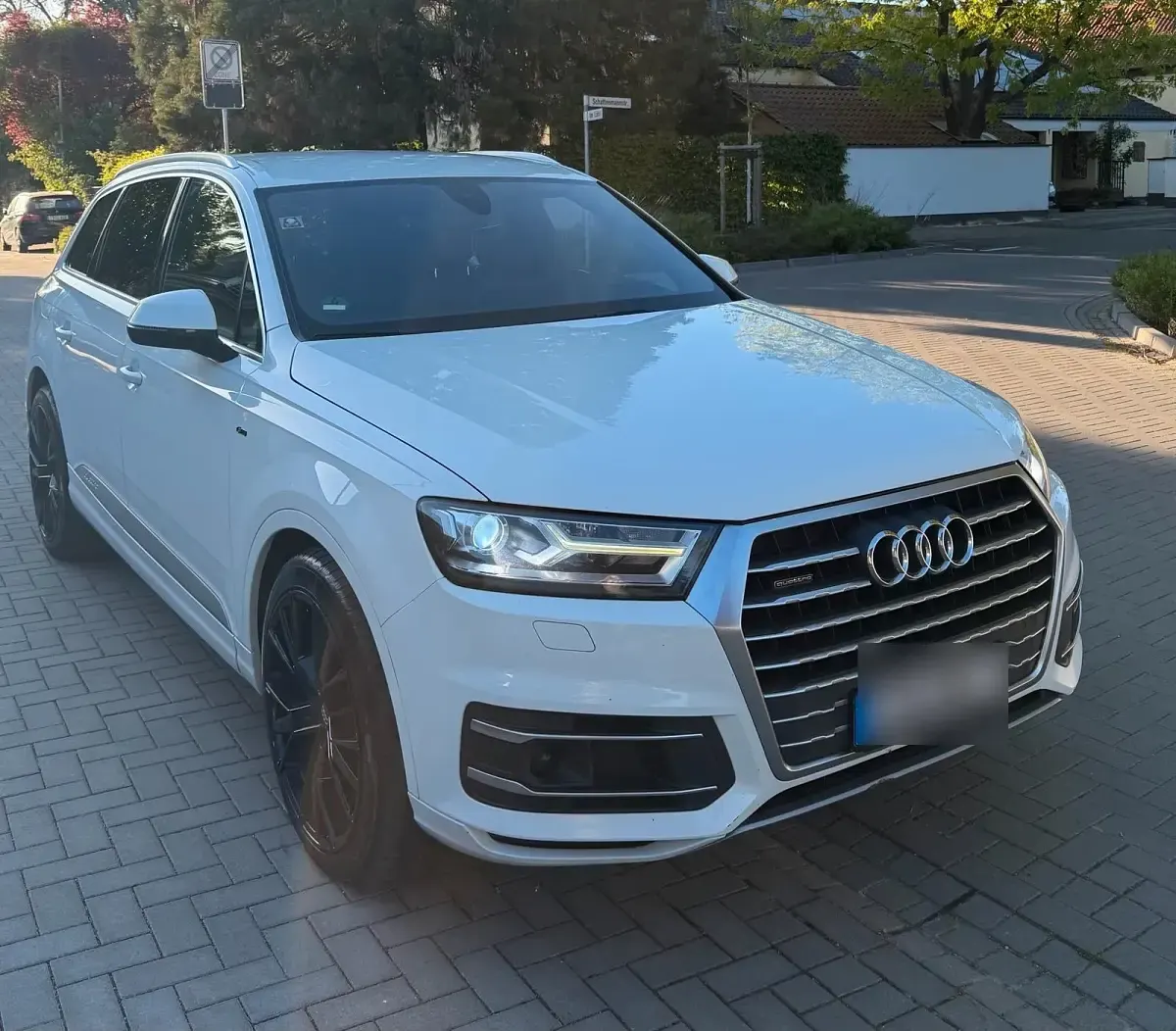Gebraucht Audi Q7 S-Line 272 PS (200 kW) 2016 Weiß SUV