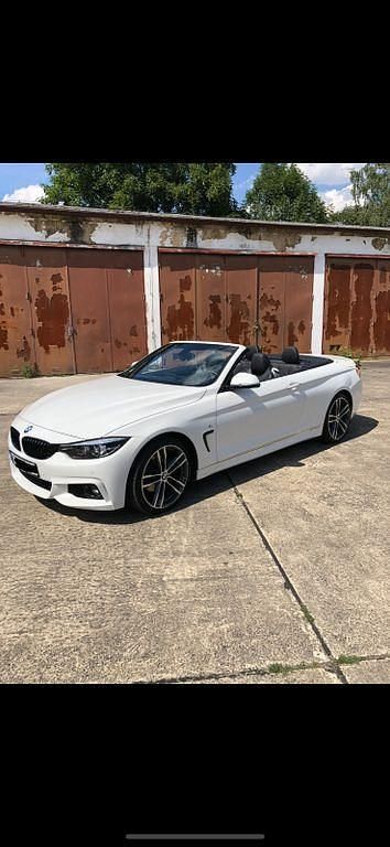 Weiß Gebraucht 2018 BMW 420 M Sport Cabrio | 29.200 € (Fairer Preis) - Bild 1/4