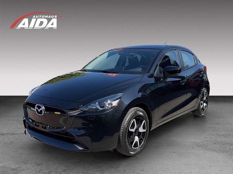Jet black Gebraucht 2024 Mazda 2 Center-Line Kleinwagen | 20.150 € (Fairer Preis) - Bild 1/4