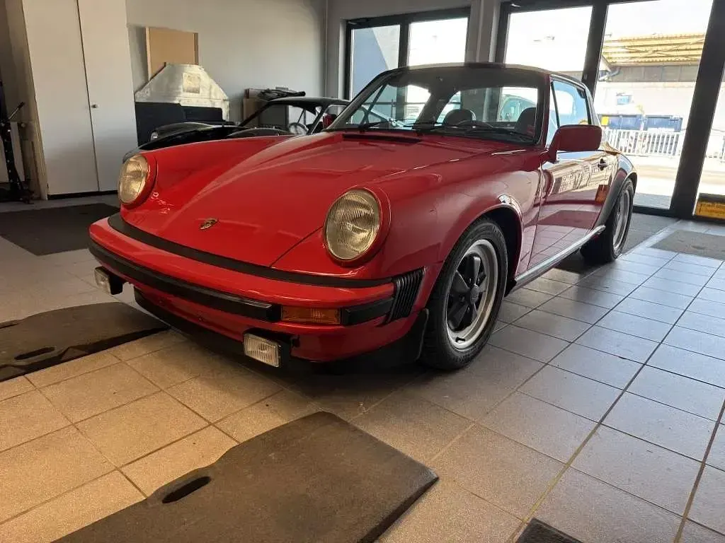 Gebraucht Porsche 911 SC 3.0 Targa 188 PS (138 kW) 1979 Rot Cabrio