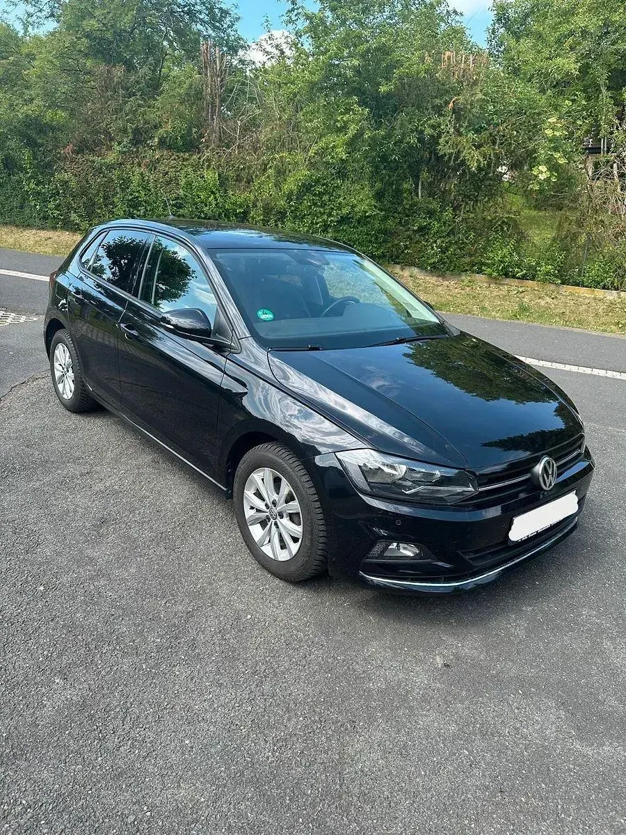 Gebraucht VW Polo Highline 95 PS (69 kW) 2018 Schwarz Kleinwagen