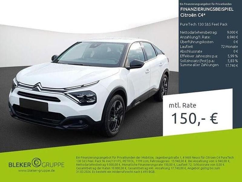 Gebraucht Citroën C4 Feel 131 PS (96 kW) 2023 Weiß SUV