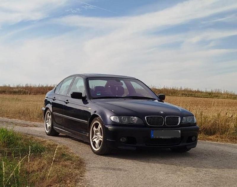 Blau Gebraucht 2004 BMW 320 M Sport Limousine | 7.500 € (Teuer) - Bild 1/3