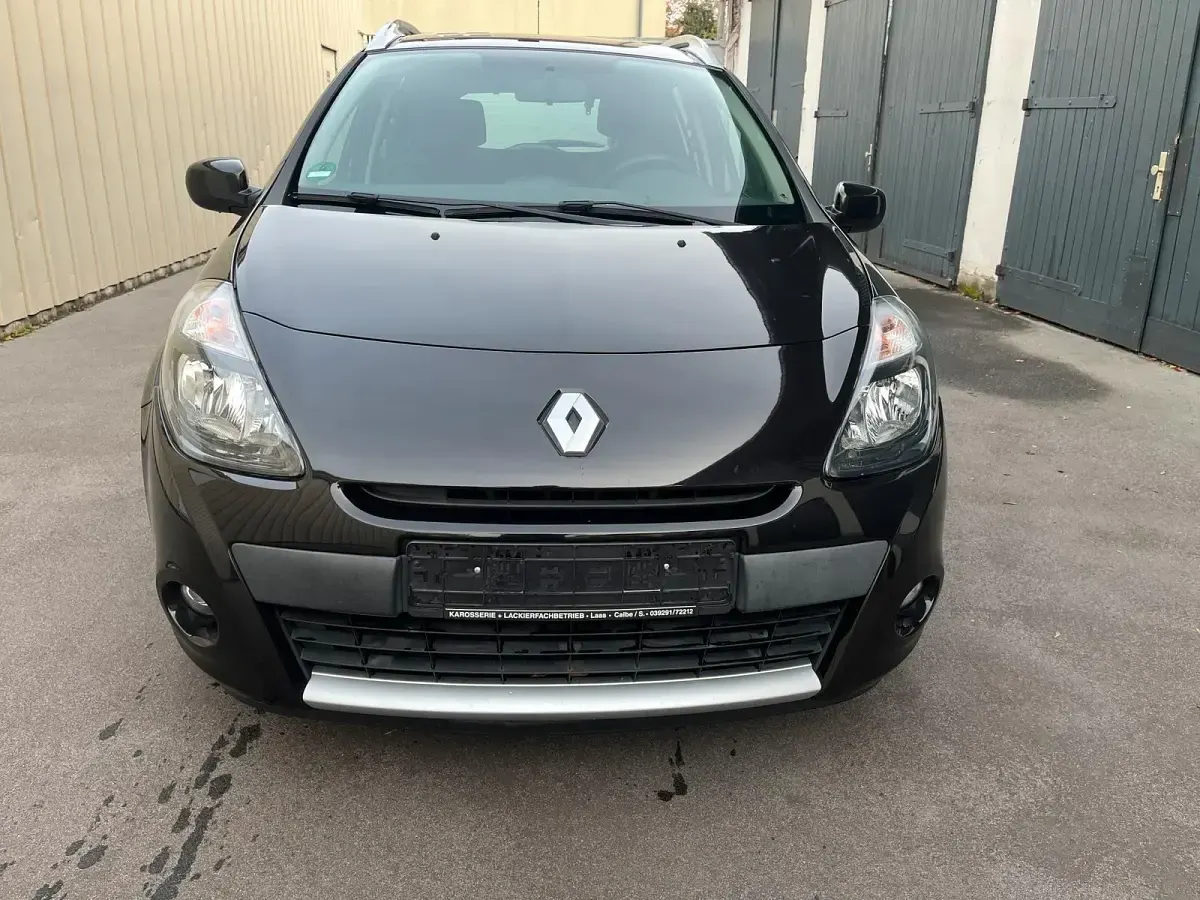 Gebraucht Renault Clio 103 PS (75 kW) 2011 Schwarz Kombi