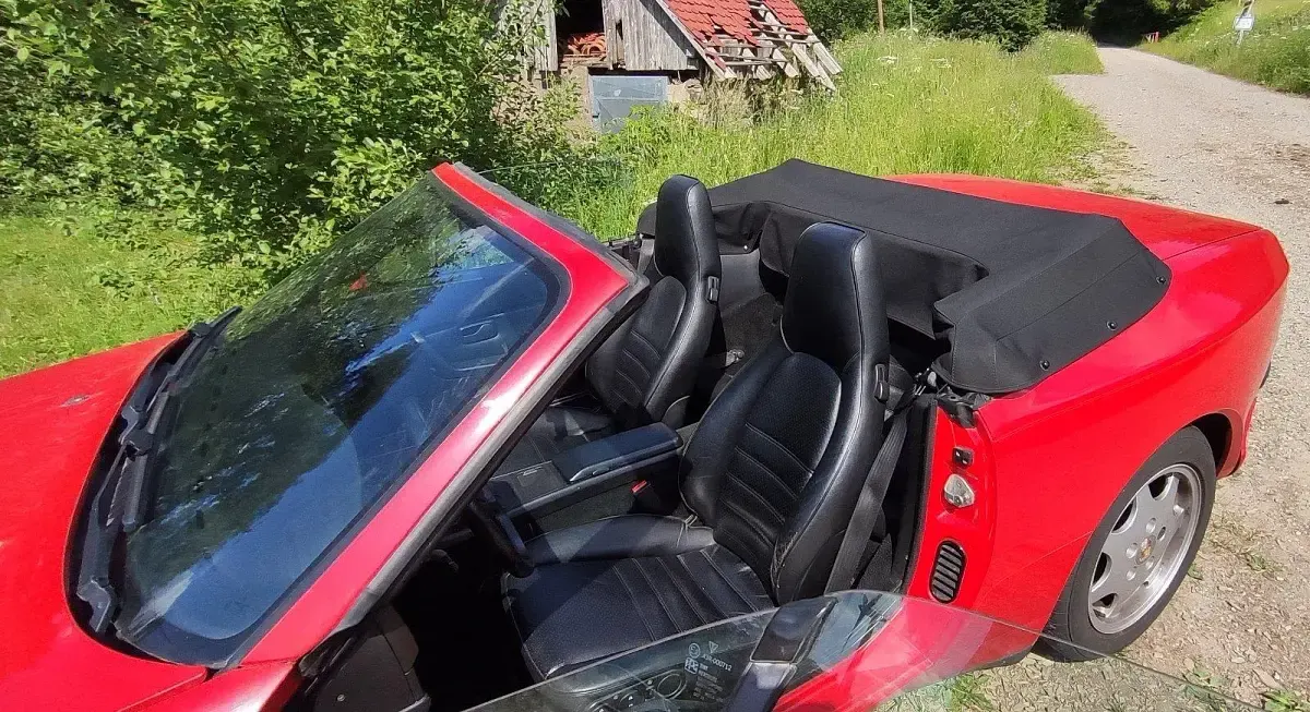 Gebraucht Porsche 944 211 PS (155 kW) 1990 Rot Cabrio