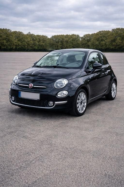 Gebraucht Fiat 500 Lounge 69 PS (50 kW) 2017 Schwarz Kleinwagen