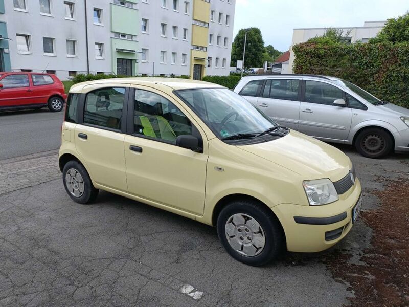 Gebraucht Fiat Panda 54 PS (39 kW) 2010 Gelb Kleinwagen
