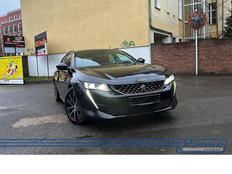 Schwarz Gebraucht 2021 Peugeot 508 SW GT-line Kombi | 19.990 € - Bild 1/4