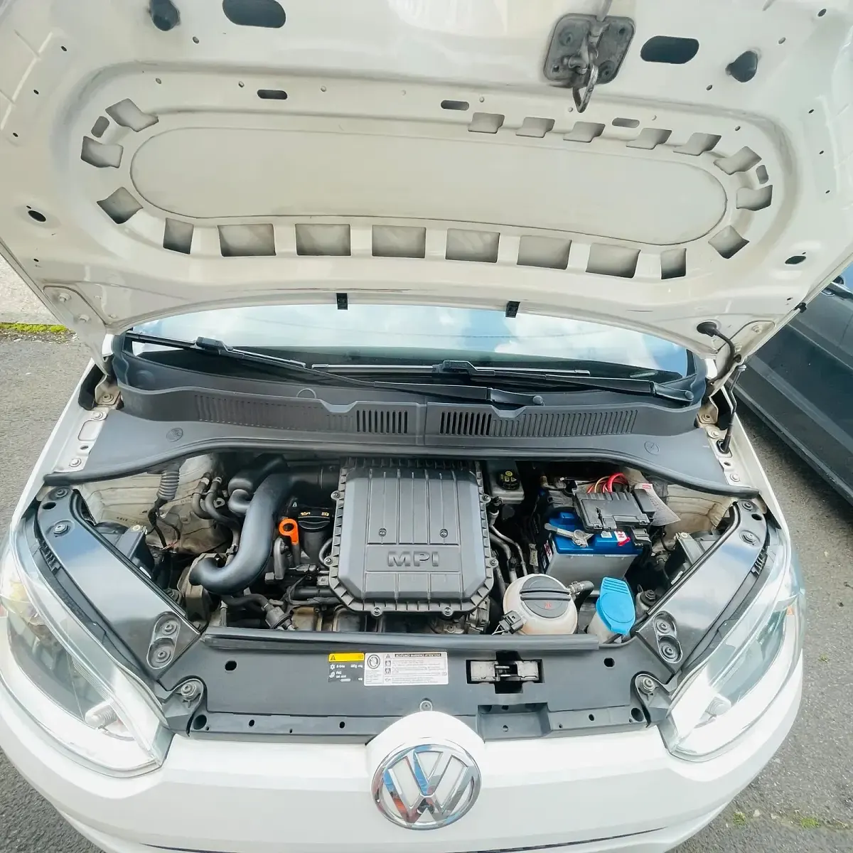 Gebraucht VW up! 60 PS (44 kW) 2013 Weiß Kleinwagen