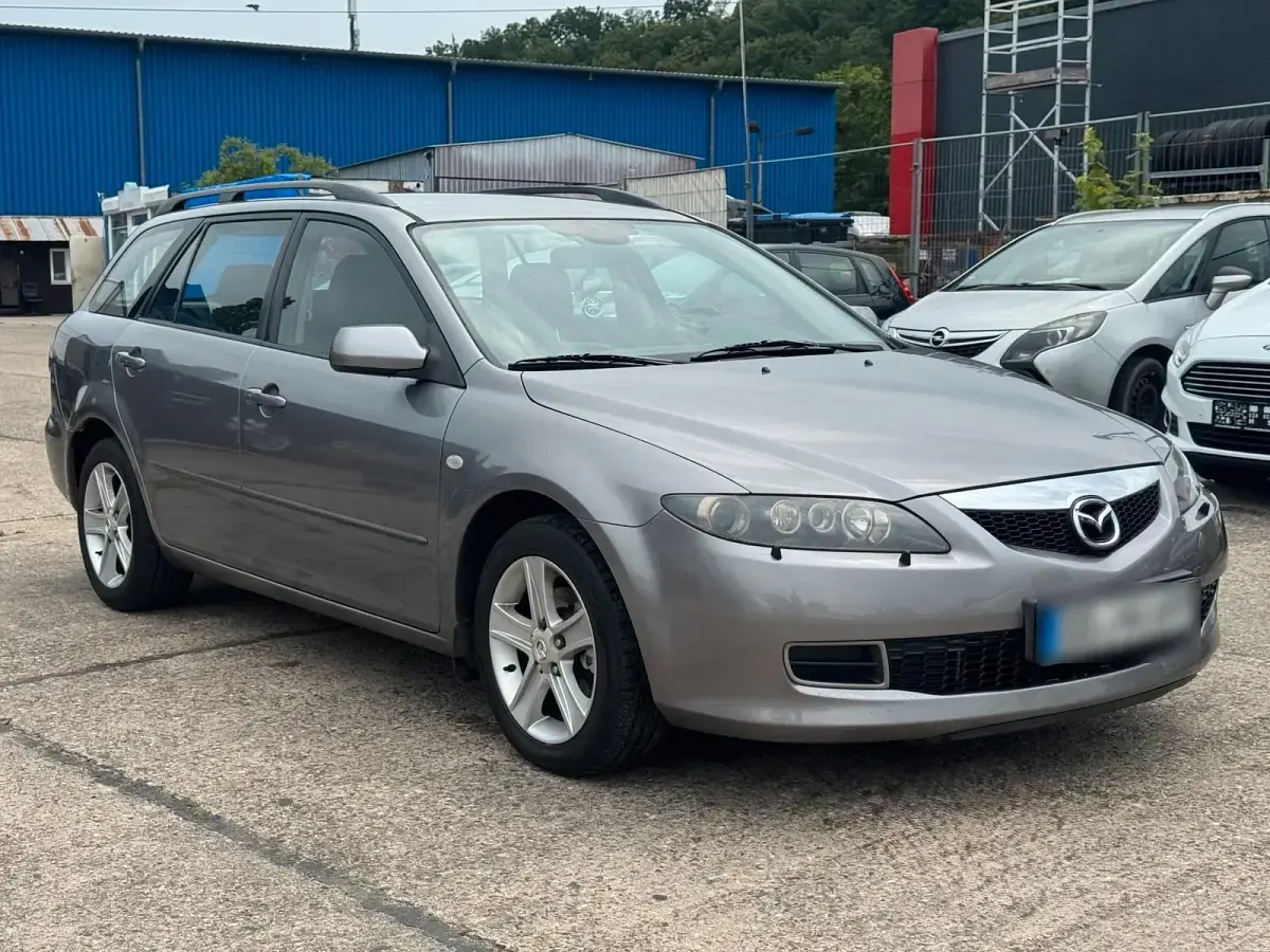 Gebraucht Mazda 6 Inclusive 120 PS (88 kW) 2007 Silber Kombi