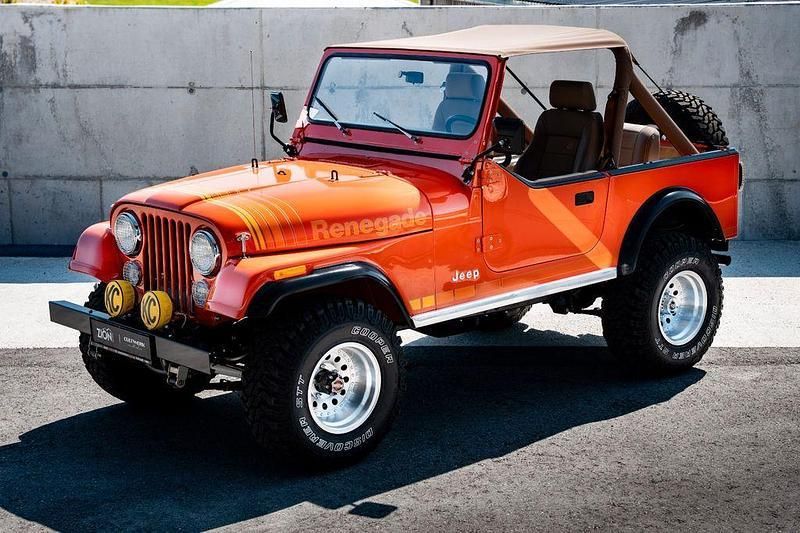 Orange Gebraucht 1979 Jeep CJ SUV | 77.500 € - Bild 1/4