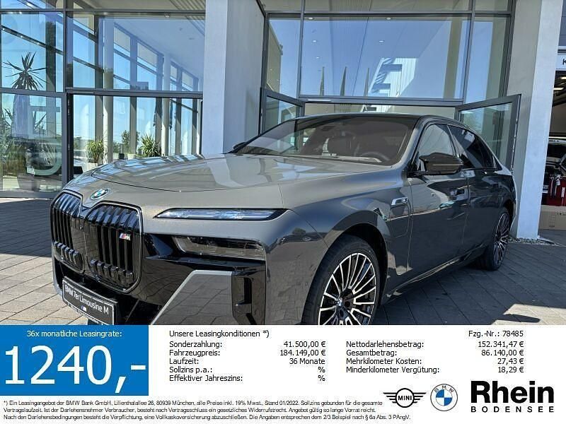 Grau Neu 2025 BMW M760e Limousine | 149.980 € (Superpreis) - Bild 1/2