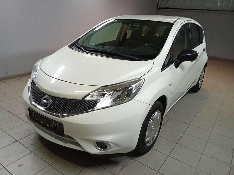 Gebraucht Nissan Note Visia 80 PS (58 kW) 2016 Weiß Van / Kleinbus