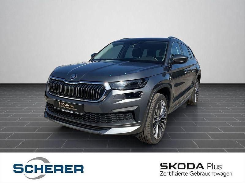 Graphitegrau metallic met. Gebraucht 2023 Skoda Kodiaq LAURIN & KLEMENT SUV | 37.900 € (Fairer Preis) - Bild 1/4