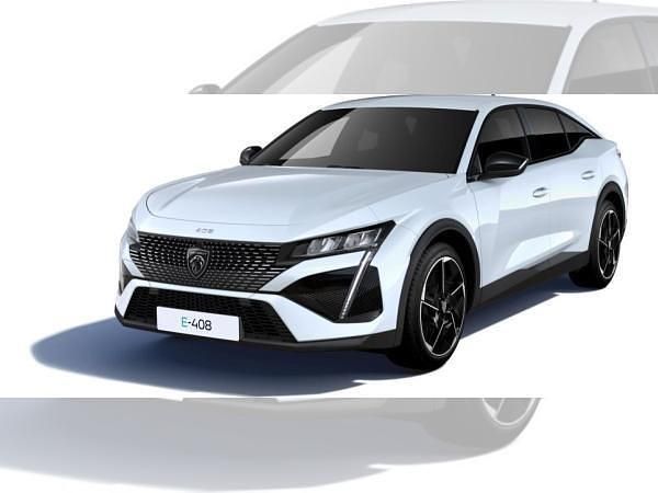 Weiß (okenit weiß) Neu 2025 Peugeot e-408 Allure SUV | 39.990 € - Bild 1/4