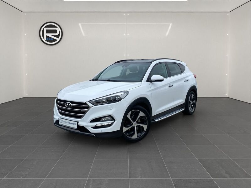 Gebraucht Hyundai Tucson 177 PS (130 kW) 2017 Weiß SUV