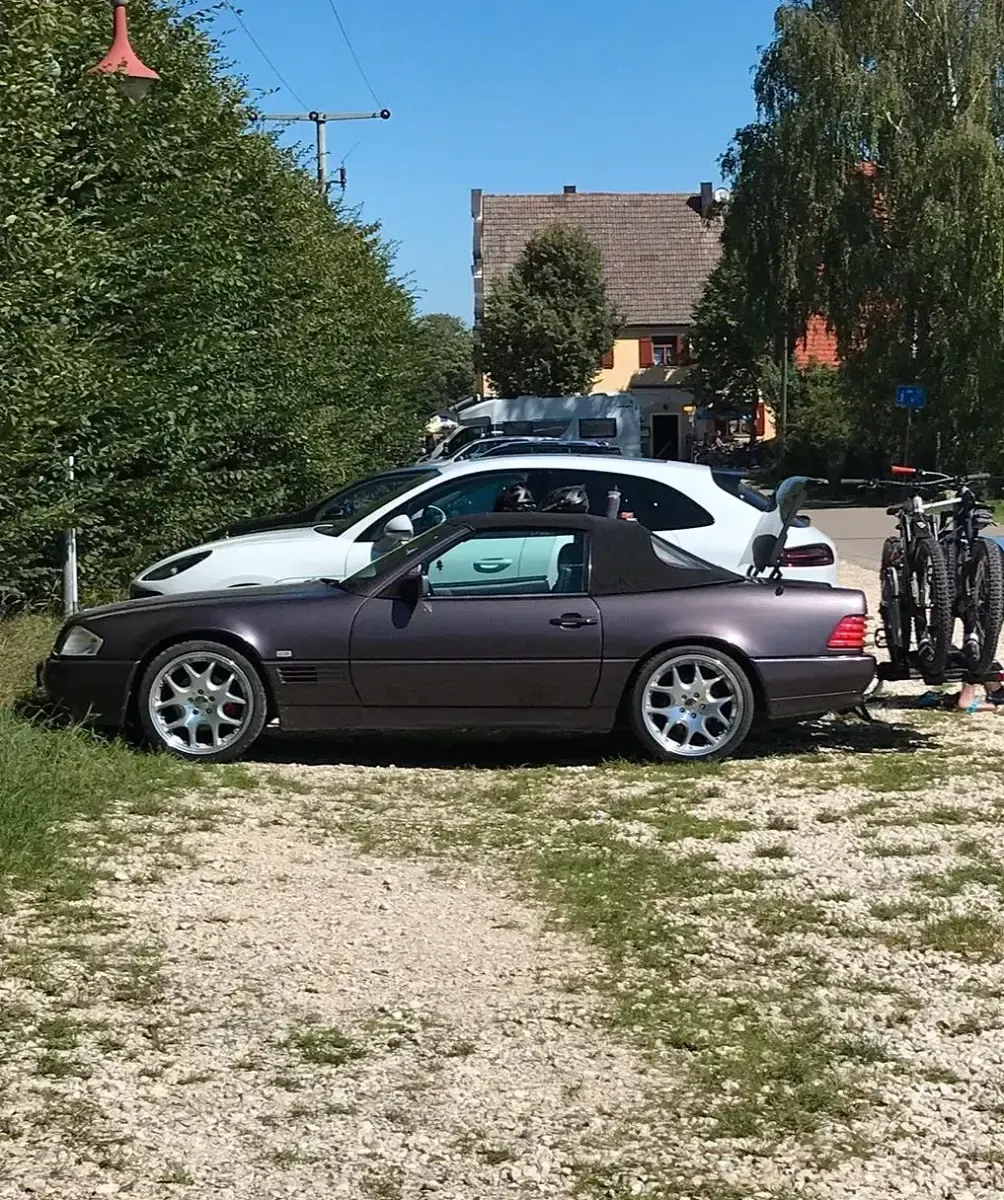 Gebraucht Mercedes SL320 231 PS (169 kW) 1994 Violet Cabrio