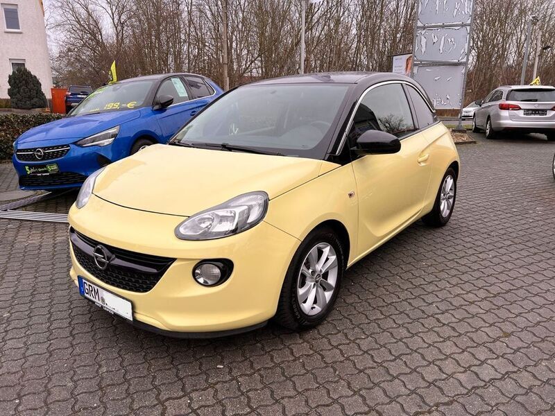 Gelb Gebraucht 2014 Opel Adam Jam Kleinwagen | 8.980 € (Teuer) - Bild 1/4