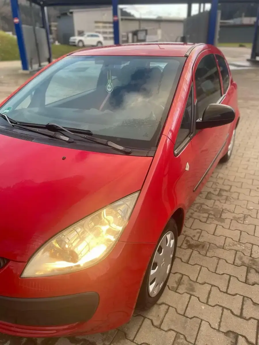 Gebraucht Mitsubishi Colt 72 PS (52 kW) 2008 Rot Kleinwagen