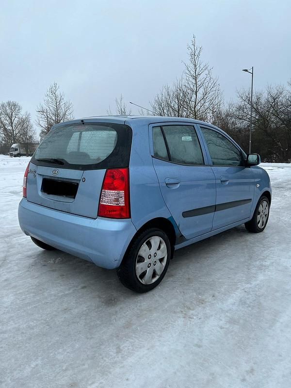 Gebraucht Kia Picanto LX 65 PS (47 kW) 2005 Silber Kleinwagen