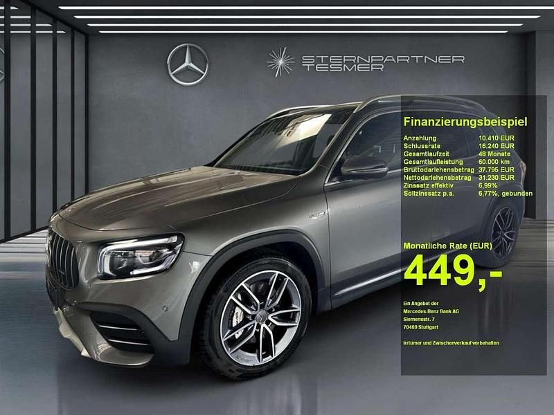 Grau Gebraucht 2020 Mercedes GLB35 AMG SUV | 40.980 € (Guter Preis) - Bild 1/3