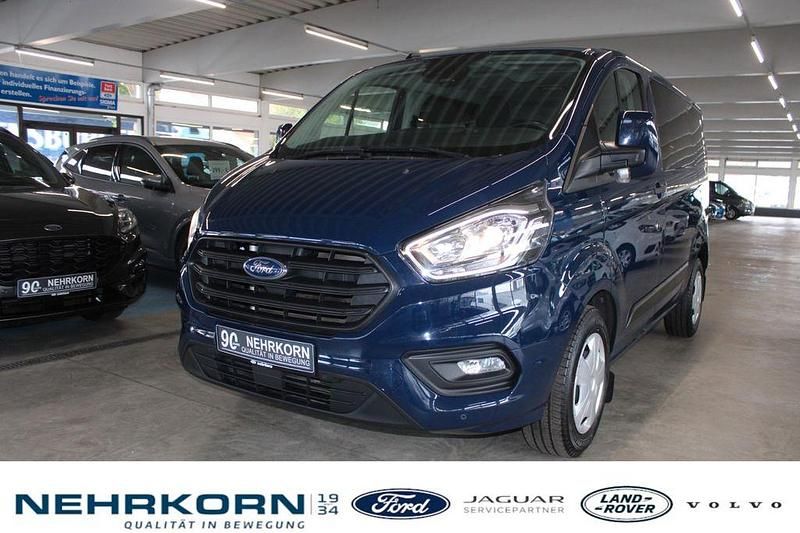 Blau Gebraucht 2022 Ford Transit Custom Trend Van / Kleinbus | 27.990 € (Teuer) - Bild 1/4