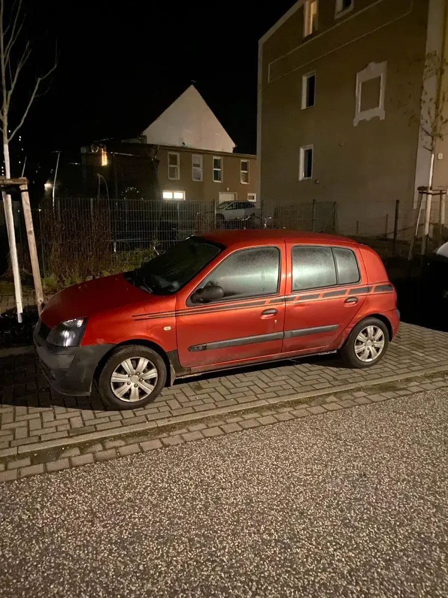Usata Renault Clio II 2005 Rosso Utilitaria