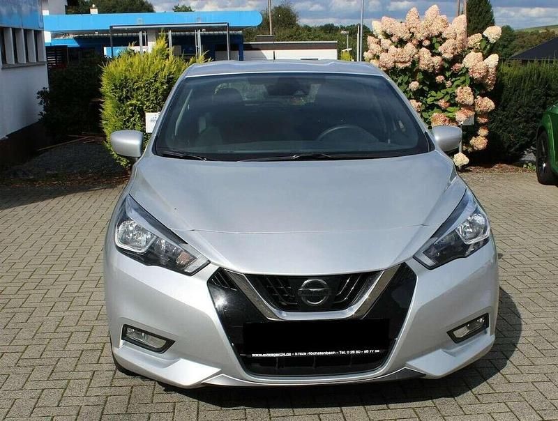 Silber Gebraucht 2020 Nissan Micra Acenta Kleinwagen | 9.400 € (Superpreis) - Bild 1/4