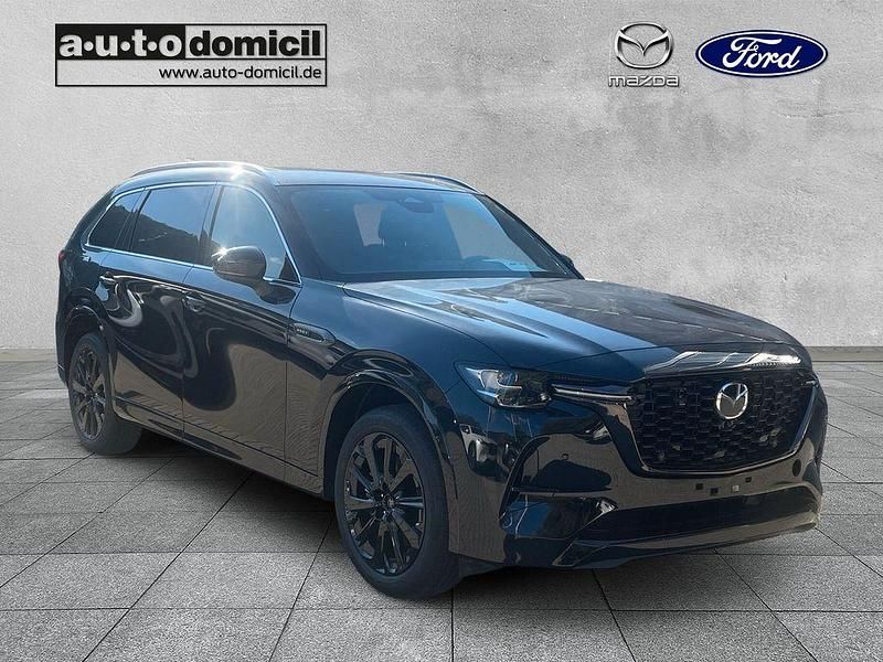 Schwarz Neu 2025 Mazda CX-80 Homura-Line SUV | 60.490 € (Teuer) - Bild 1/4