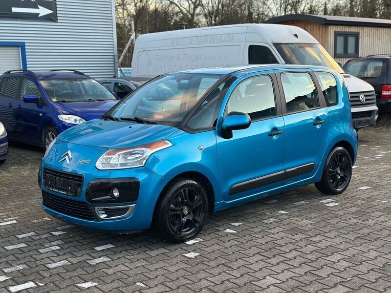Blau Gebraucht 2010 Citroën C3 Picasso Tendance Van / Kleinbus | 1.200 € (Superpreis) - Bild 1/4