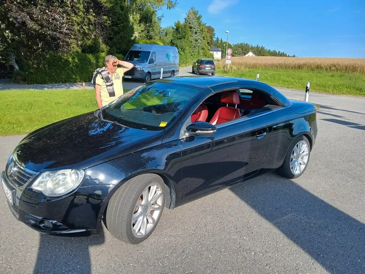 Gebraucht VW Eos 211 PS (155 kW) 2010 Schwarz Cabrio