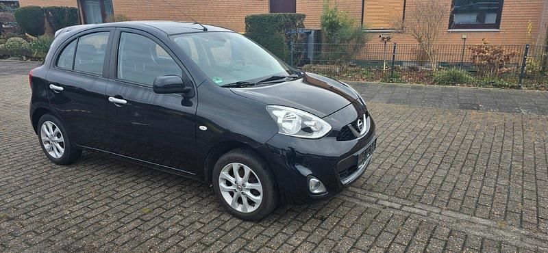 Schwarz Gebraucht 2017 Nissan Micra Acenta Kleinwagen | 4.950 € (Fairer Preis) - Bild 1/4