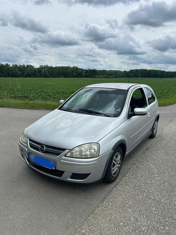 Silber Gebraucht 2006 Opel Corsa Kleinwagen | 200 € (Superpreis) - Bild 1/4