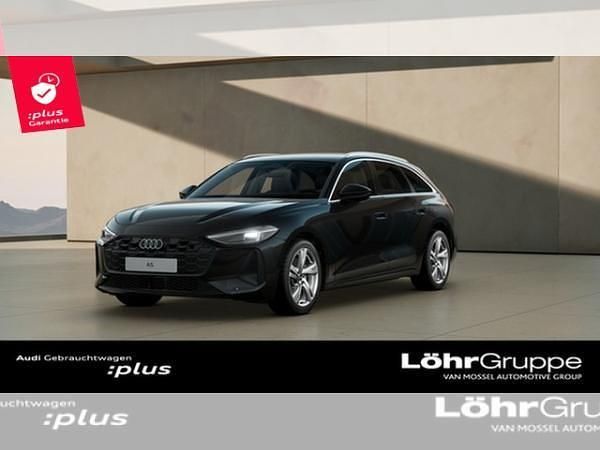 Schwarz (mythosschwarz metallic) Gebraucht 2025 Audi A5 Business Kombi | 40.480 € (Superpreis) - Bild 1/3