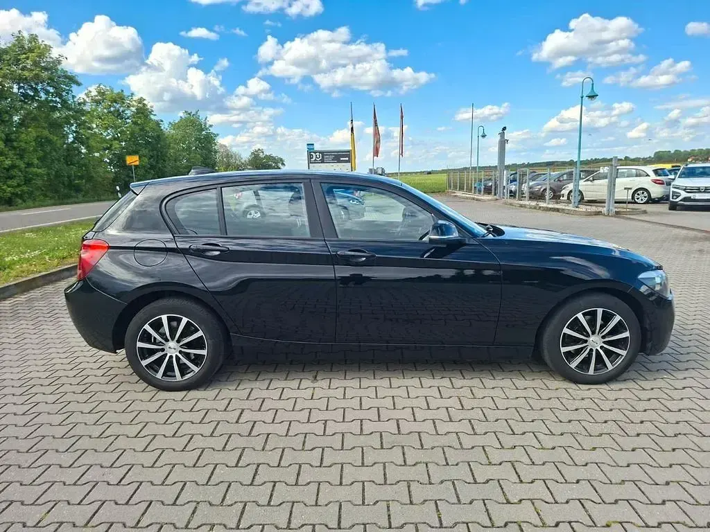 Gebraucht BMW 114 Sport Line 102 PS (75 kW) 2012 Schwarz Kleinwagen
