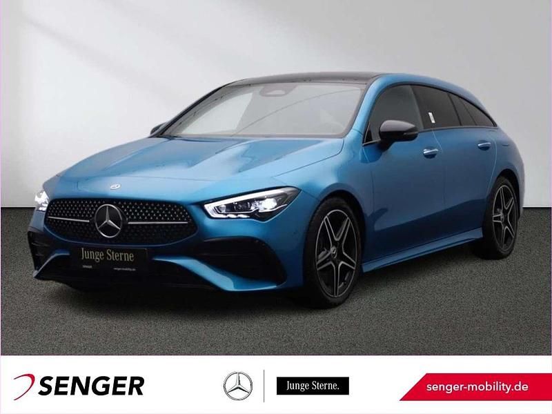 Blau Gebraucht 2024 Mercedes CLA250 AMG Limousine | 41.960 € (Fairer Preis) - Bild 1/4