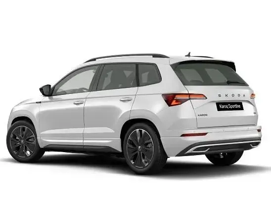 Neu Skoda Karoq SportLine 190 PS (139 kW) 2026 Moonweiß perleffekt SUV