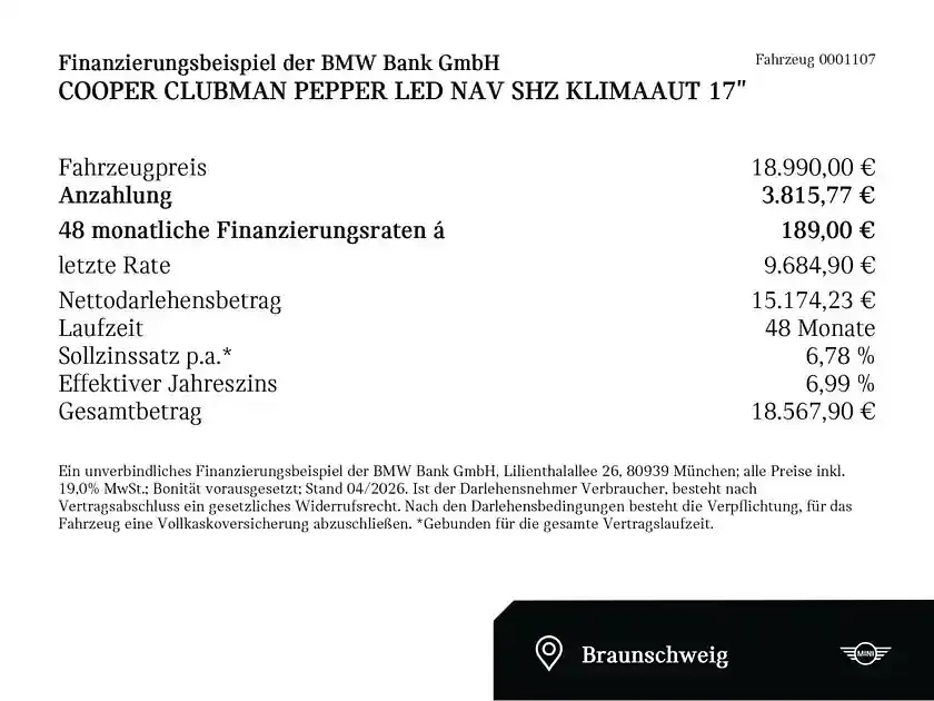 Gebraucht Mini Cooper Clubman Pepper 136 PS (100 kW) 2018 Starlight blue (blau) Kombi