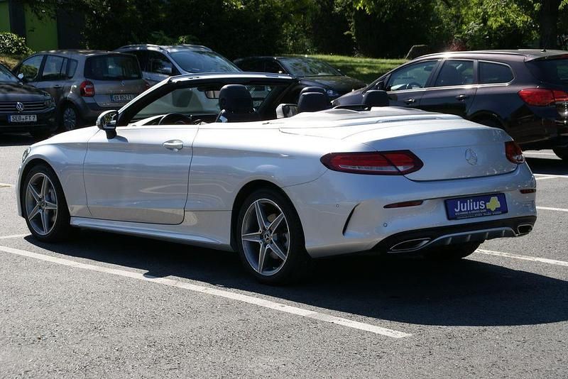 Gebraucht Mercedes C200 184 PS (135 kW) 2018 Silber Cabrio