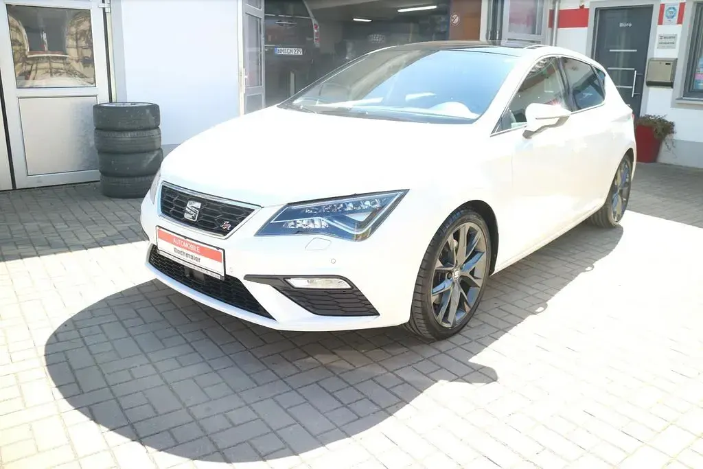Usata Seat Leon FR 190 CV (139 kW) 2019 Bianco Berlina