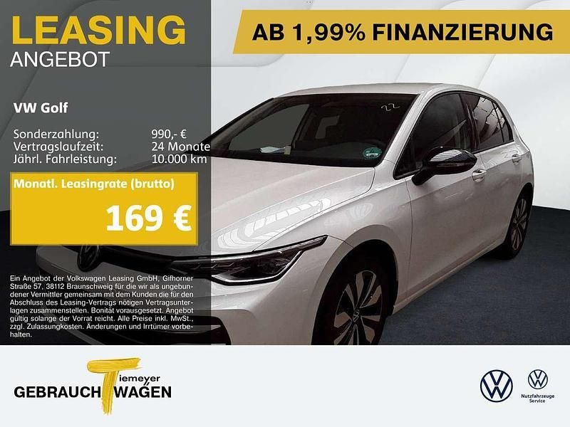 Weiß Gebraucht 2024 VW Golf VIII Goal Limousine | 25.640 € - Bild 1/4