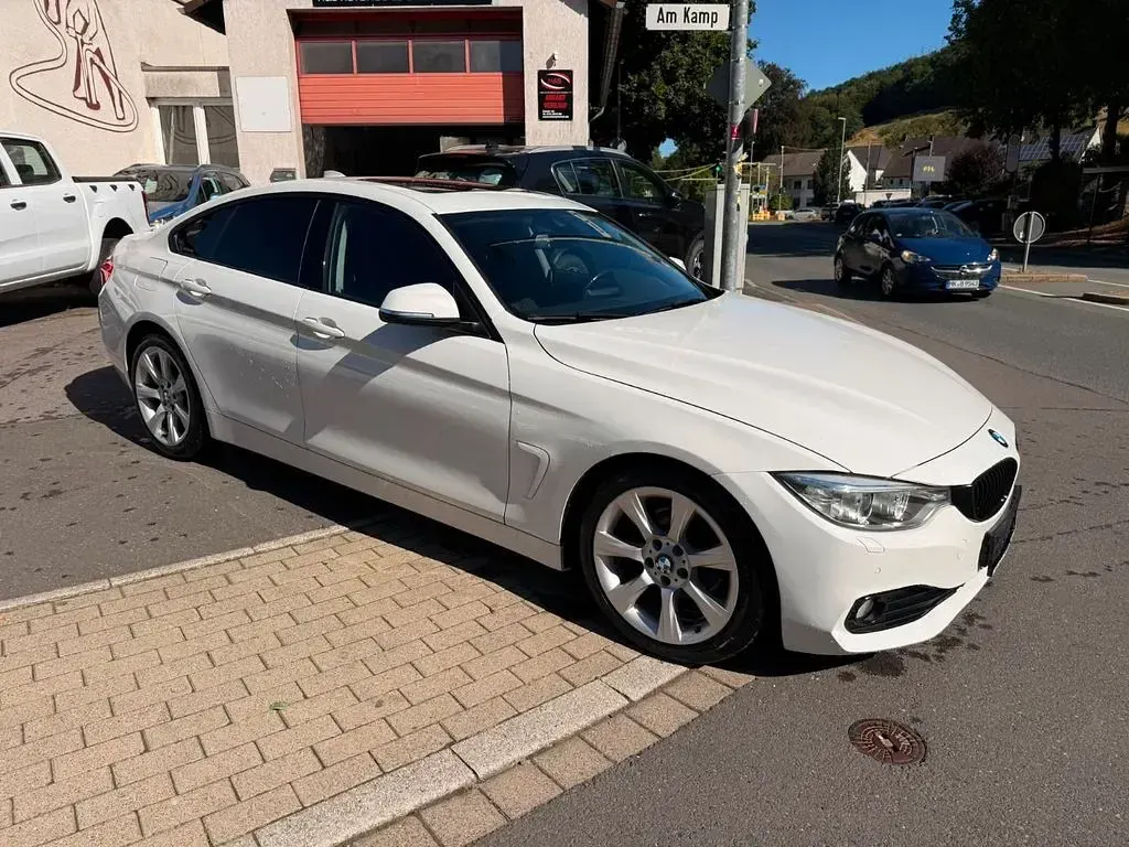 Gebraucht BMW 420 Gran Coupé Comfort Edition 190 PS (139 kW) 2015 Weiß Coupé