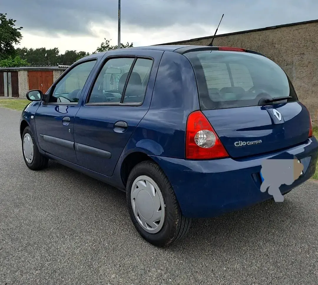 Gebraucht Renault Clio Campus 75 PS (55 kW) 2008 Blau Kleinwagen