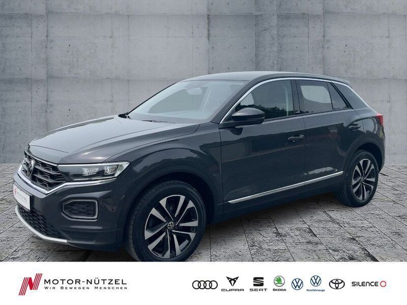 Grau Gebraucht 2021 VW T-Roc United SUV | 21.930 € - Bild 1/4
